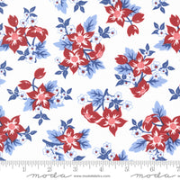 PRESALE Star Spangled Memorial Flowers Patriotic by April Rosenthal of Prairie Grass for Moda Fabrics | 24170 11