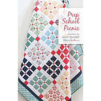 Prep School Picnic Custom Quilt Kit With Mary Catherine by Amy Smart for Riley Blake Designs | Size is 67" x 78"