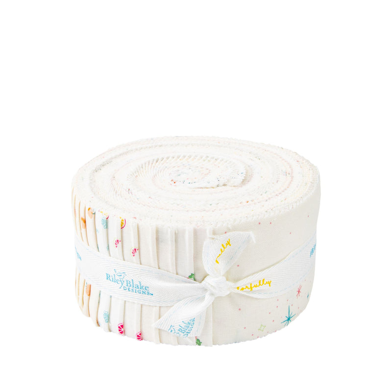 Hush Hush 4 Rolie Polie 2 1/2" Precut Strips by Assorted Designers for Riley Blake Designs | 42 Precut Pieces | RP-15430-40