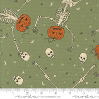 Home Sweet Haunt Moss Yardage by Stacy Iest Hsu for Moda Fabrics | 20913 15