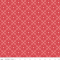 Americana Justice Riley Red Yardage by Lori Holt of Bee in My Bonnet for Riley Blake Designs | C16095-RILEYRED
