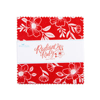 PRESALE Radiant Ruby 5" Stacker by Dani Mogstad for Riley Blake Designs | 42 Pcs | 5-17260-42