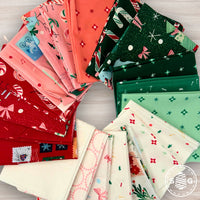 Tiny Christmas Custom Fat Eighth Bundle by Lizzy House for Moda Fabrics | 21 Fat Eighths