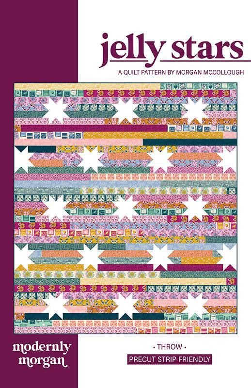 Jelly Stars Quilt Pattern by Modernly Morgan | MM 026