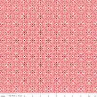 PRESALE Berry & Sage Homemade Coral Yardage by Lori Holt of Bee in My Bonnet | C17385-CORAL