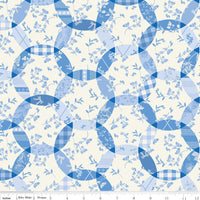 PRESALE Penelope Cheater Print Cream Yardage by My Mind's Eye for Riley Blake Designs | C16647-CREAM
