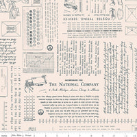 PRESALE TYPE/ography Background Blackboard Yardage by Lori Holt of Bee in My Bonnet for Riley Blake Designs | C16851-BLACKBOARD