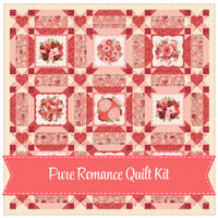PRESALE Pure Romance Quilt Kit With Je T'aime by Stacy Iest Hsu for Moda Fabrics | KIT20990