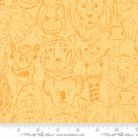 Animal Park Fun One Big Happy Family Banana Yardage by Stacy Iest Hsu for Moda Fabrics | 20962 19