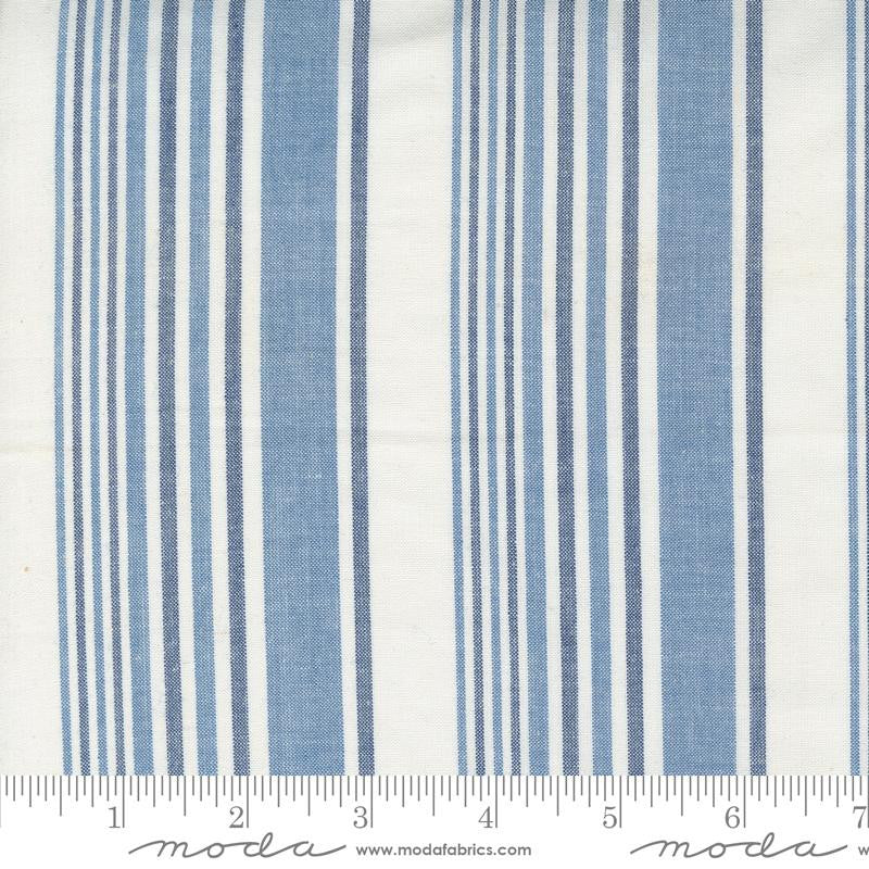 Denim and Daisies Wovens Daisy Stripe Yardage by Fig Tree for Moda Fabrics |12222 11