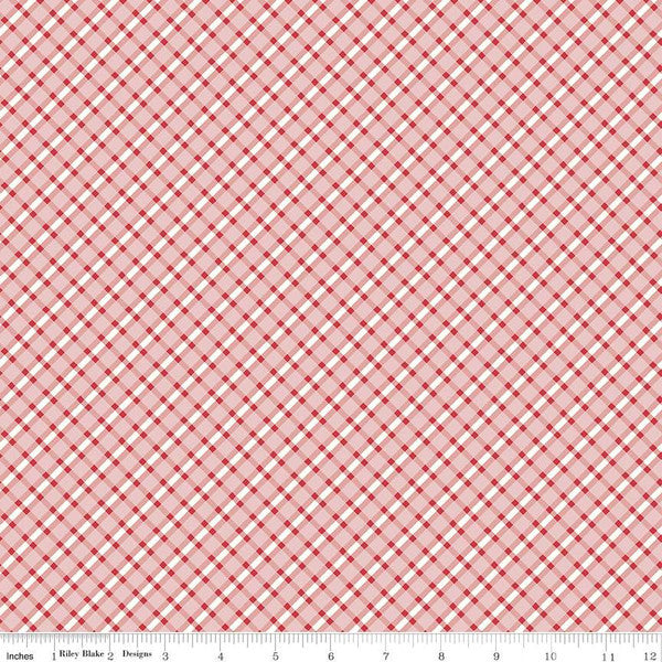 Bee Plaids Cobbler Frosting Yardage by Lori Holt of Bee in my Bonnet for Riley Blake Designs |C12032 FROSTING