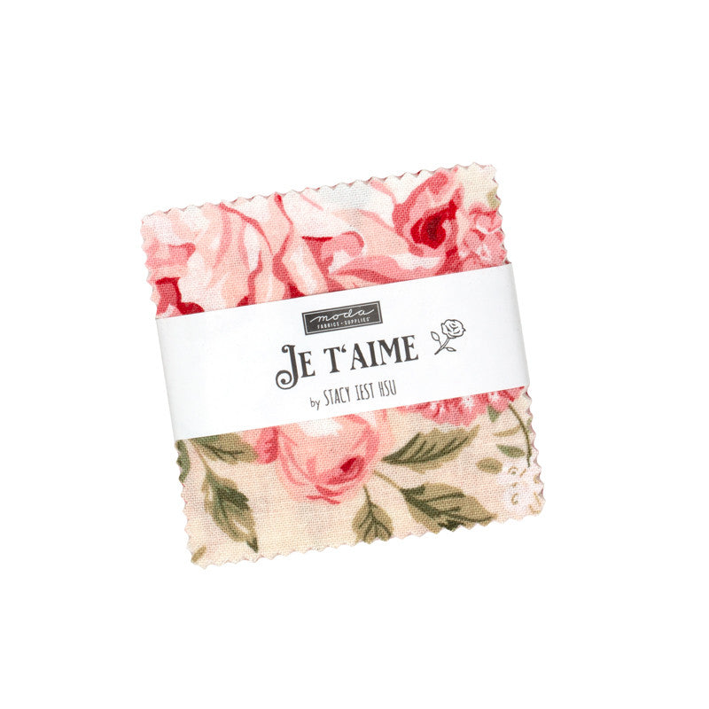 PRESALE Je Taime Charm Pack 5" by Stacy Iest Hsu for Moda Fabrics | 42 Pcs | 20990PP
