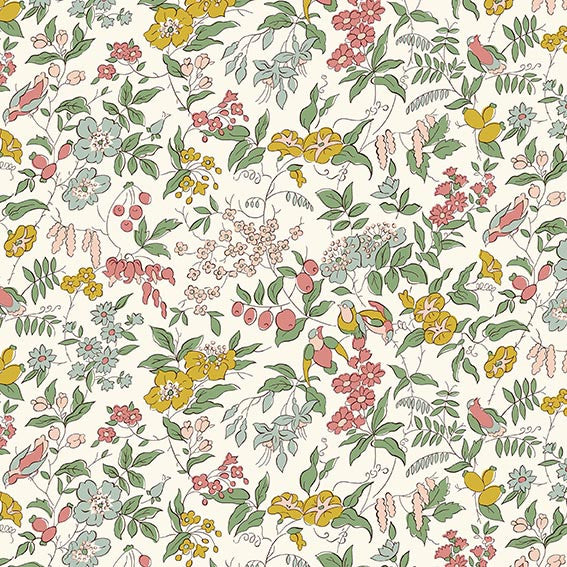 PRESALE Meadow Flowers Adelaide's Song B Yardage by Liberty Fabrics for Riley Blake Designs | 01667529B