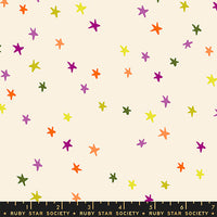 PRESALE Freaky Familiars Starry Spooky Natural Yardage by Ruby Star Society | RS4109 96