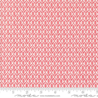 PRESALE Buon Natale Evergreen Snowflake Pomegranate Yardage by Fig Tree & Co for Moda Fabrics | 35406 24