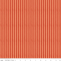 PRESALE Utah Stripes Orange Yardage by Kelsey Carlson for Riley Blake Designs | C17024-ORANGE