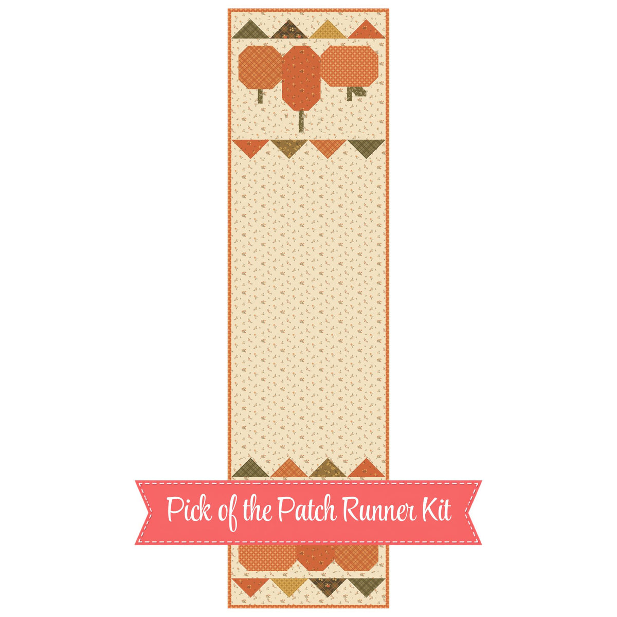 Pick of the Patch Runner Kit Boxed With Bountiful by Sandy Gervais for Riley Blake Designs | KT-17860
