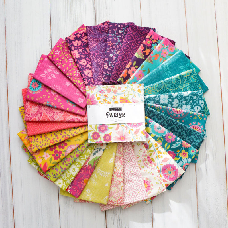 Parlor Charm Pack 5" by Crystal Manning for Moda Fabrics | 11960PP