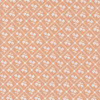 PRESALE Cottage Charm Window Pane Peach Yardage by Heather Briggs of My Sew Quilty Life for Moda Fabric | 31752 19