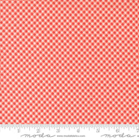 PRESALE Raspberry Summer Gingham Carnation Yardage by Sherri & Chelsi for Moda Fabrics | 37697 12