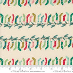 Cozy Wonderland Natural Stockings Yardage by Fancy That Design House for Moda Fabrics | 45592 11