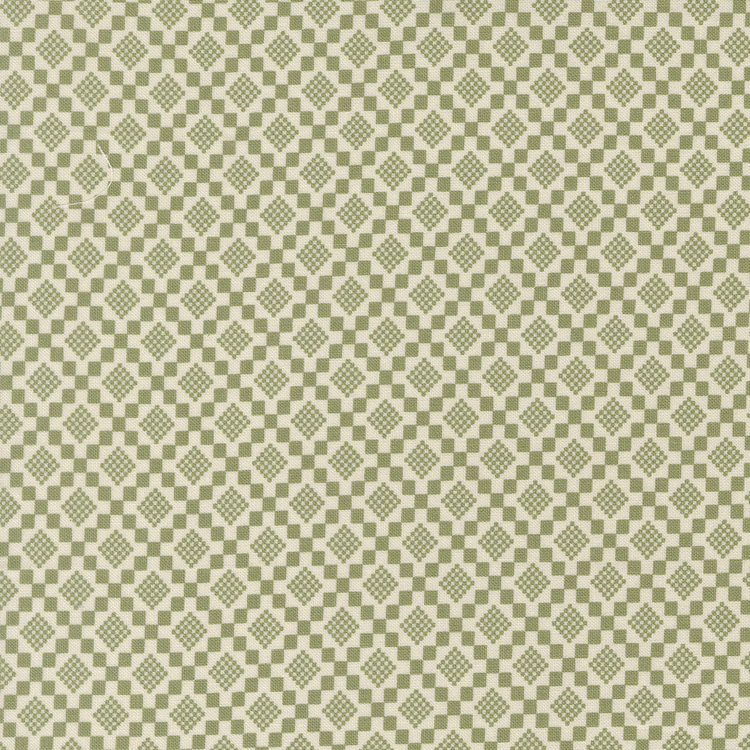 PRESALE True Love Checkmate Fern Yardage by Lella Boutique for Moda Fabrics | 5265 15