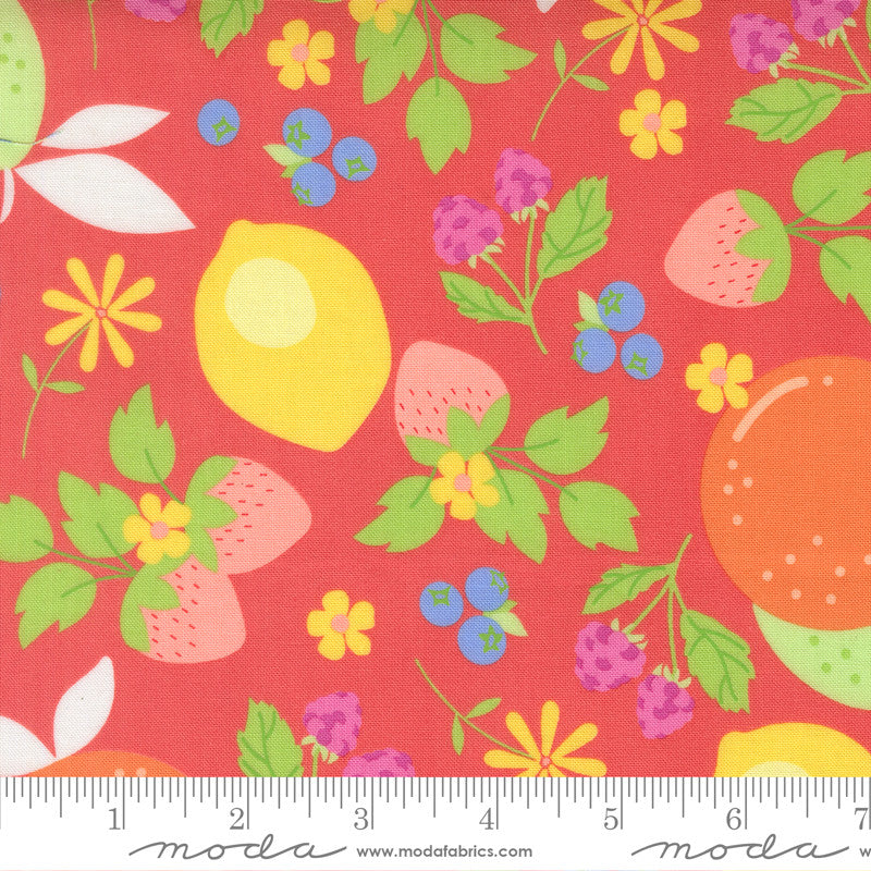 PRESALE Fruit Salad Fruit Flamingo Yardage by Corey Yoder for Moda Fabrics | 29240 12