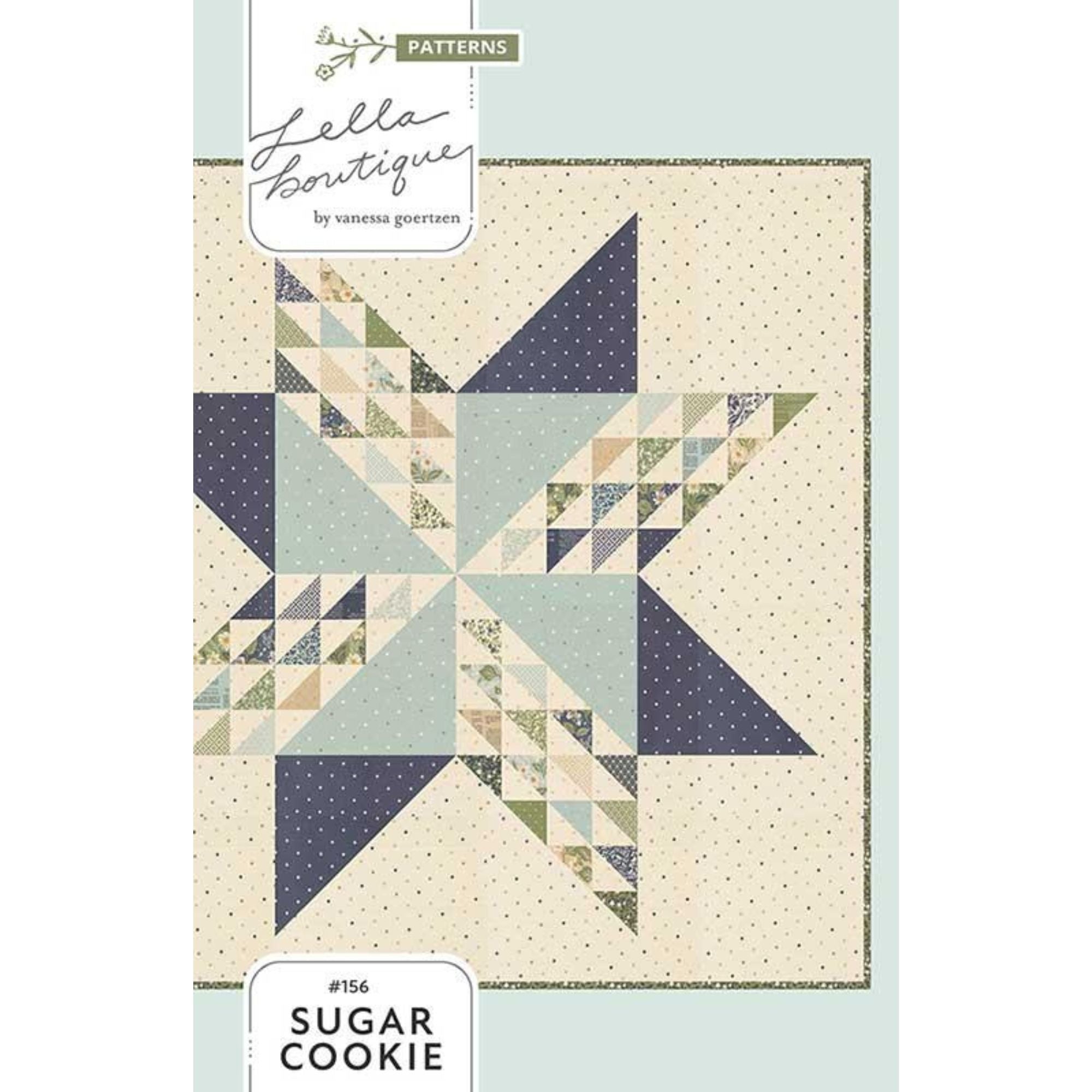 PRESALE Sugar Cookie Custom Quilt Kit With True Love by Lella Boutique for Moda Fabrics | Quilt Size 72 1/2” x 72 1/2”