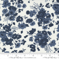 Nantucket Summer Somerset Cream Navy Yardage by Camille Roskelley for Moda Fabrics | 55260 21