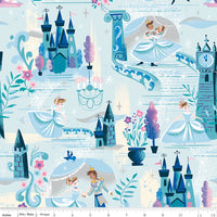PRESALE Wishes The Ball Powder Sparkle Yardage by Jill Howarth for Riley Blake Designs | SC18070-POWDER