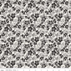 PRESALE Ink & Ivory Floral Ivory Yardage by the RBD Designers for Riley Blake Designs | C16911-IVORY