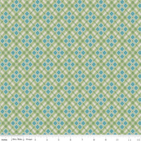 Autumn Lettuce Plaid Yardage by Lori Holt for Riley Blake Designs | C14651 LETTUCE