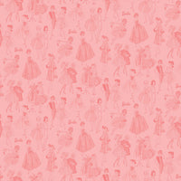 Barbie Vintage Tonal Pink Yardage by Riley Blake Designs | C16892-PINK