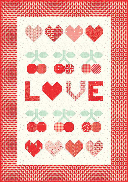 Robert Kaufman Fabrics Lovely Day Elena Vladykina Heart Valentine