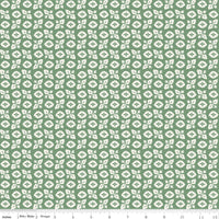 PRESALE Ivy Reese Garden Green Yardage by Deena Rutter for Riley Blake Designs | C16602-GREEN