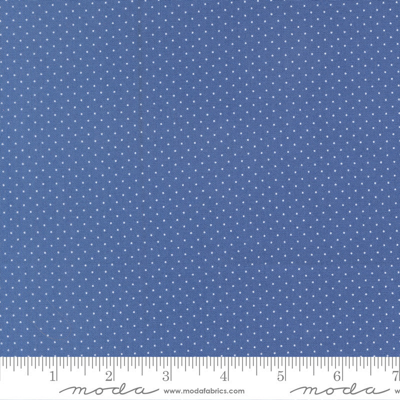 Fruit Salad Pin Dot Cobalt Yardage by Corey Yoder for Moda Fabrics | 29247 24