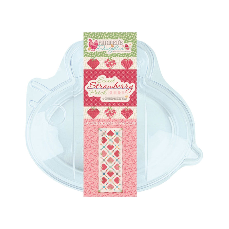 PRESALE Sweet Strawberry Patch Runner Kit With Farmers Daughter by Lori Holt of Bee in My Bonnet | KT-17161