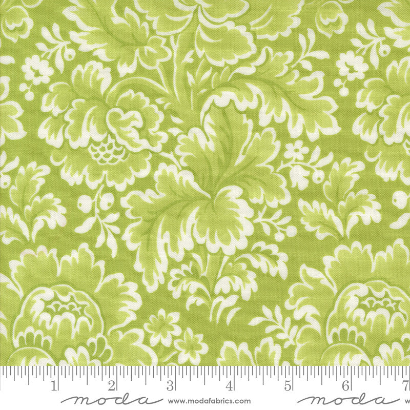 PRESALE Buon Natale Christmas Tapestry Cedar Yardage by Fig Tree & Co for Moda Fabrics | 35400 15