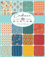 Cadence Persimmon Patchwork Yardage by Crystal Manning for Moda Fabrics | 11919 11 | Quilting Cotton