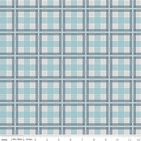 Albion Blue Plaid Yardage by Amy Smart for Riley Blake Designs | C14593 BLUE