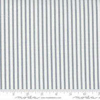 Nantucket Summer Stripe Cream Navy Yardage by Camille Roskelley for Moda Fabrics | 55267 11