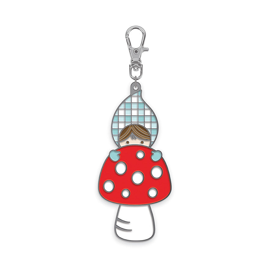 Gnome Enamel Charm by Tasha Noel for Riley Blake Designs | ST-48386