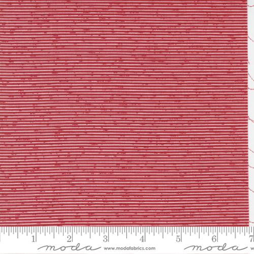 Old Glory Red Urban Stripes Yardage by Lella Boutique for Moda Fabrics | 5202 15 | Quilting Cotton