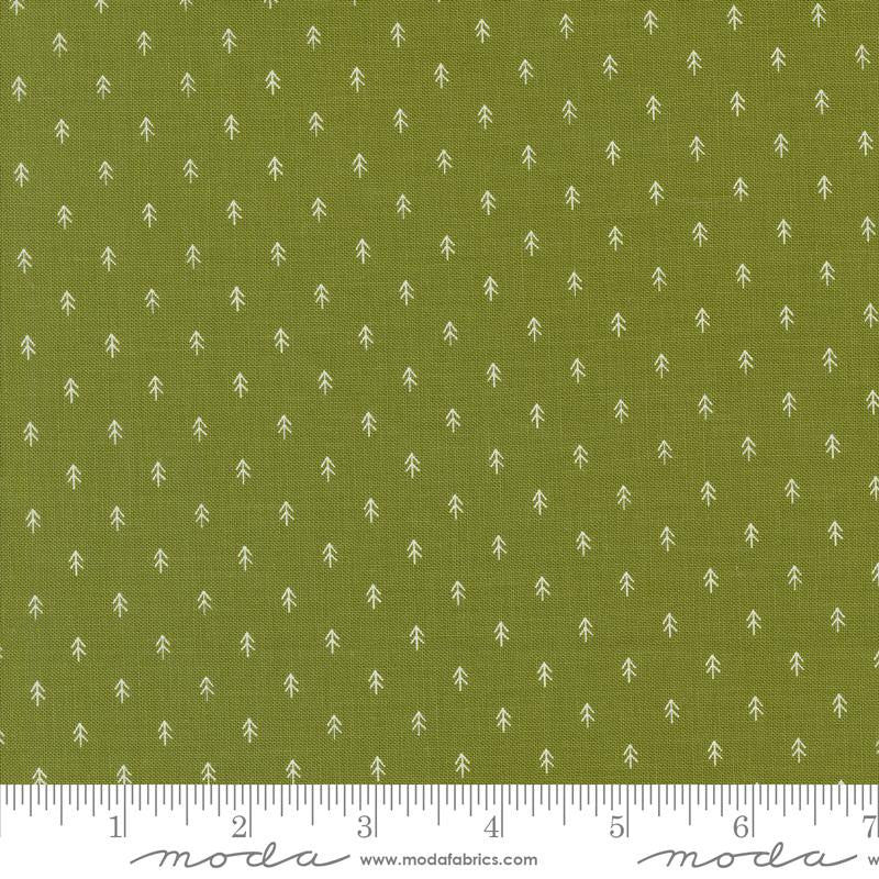 On Dasher Tiny Trees Pine Yardage by Sweetwater for Moda Fabrics | 55668 13