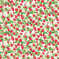 PRESALE The World of Strawberry Shortcake Strawberries Cream Yardage for Riley Blake Designs | C18564-CREAM