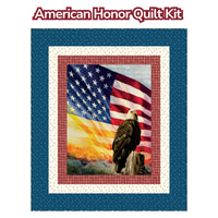 PRESALE American Honor Panel Quilt Kit Boxed by Vicki Gifford from Riley Blake Designs | KT-17090