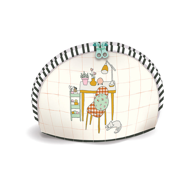 Pouch Panels Memories Pouch Panel by Minki Kim for Riley Blake Designs | Panel Size 35 1/2" x 43 1/2" | P17061-PANEL