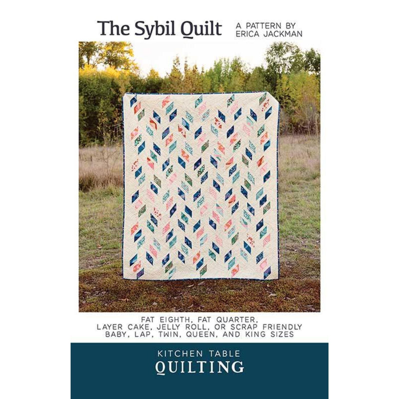 The Sybil Quilt Custom Quilt Kit With Reimagined Landscapes by Jen Hewett for Ruby Star Society | Quilt Size 64" x 76"