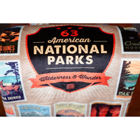 Minky Blanket America's National Parks by Dreamy Blankets for Riley Blake Designs | 100% Minky Polyester