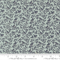 PRESALE True Love Birds of A Feather Robins Egg Twilight Yardage by Lella Boutique for Moda Fabrics | 5264 24